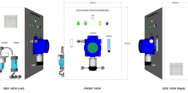 Fixed-gas-sampling-system