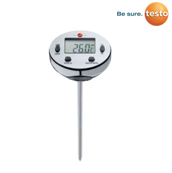 Waterproof mini probe thermometer